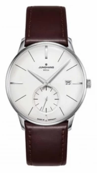 Junghans Meister MEGA Small Second Dark Brown Leather Watch