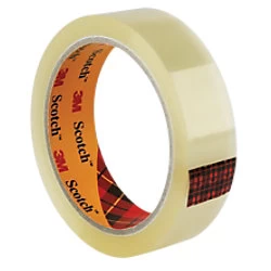 Scotch Easy Tear 25mm x 66m Adhesive Tape Clear Pack of 6 Rolls