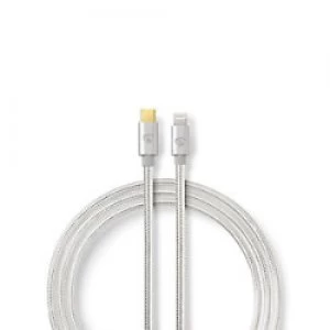 Nedis USB Type-C to Lightning Cable NED010 2m White