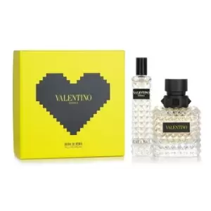 Valentino Valentino Donna Born In Roma Yellow Dream Gift Set 50ml Eau de Parfum + 15ml EDP