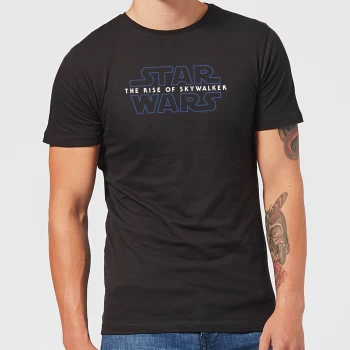 Star Wars: The Rise Of Skywalker Logo Mens T-Shirt - Black - 3XL - Black