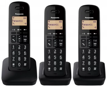 Panasonic KX-TGB613EB Cordless Telephone - Black