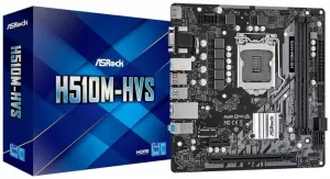 ASRock H510M HVS Intel Socket LGA1200 H5 Motherboard