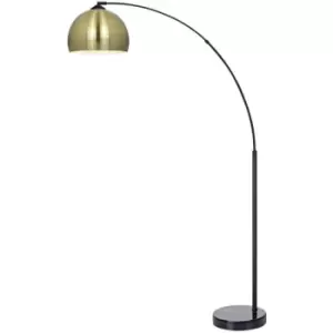 Cristal Noova Arc Floor Lamp 1xE27 Old Gold