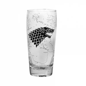 Game Of Thrones - King In The North Pilsner Glass Glasses Set