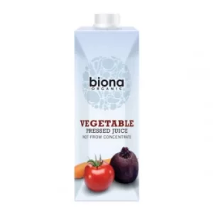 Biona Pressed Organic Vegetable Juice 500ml (Case of 12)
