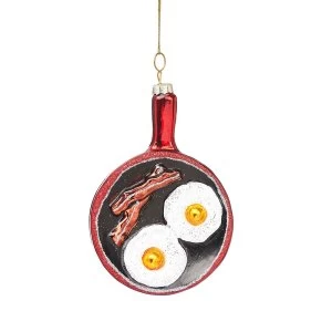 Sass & Belle Christmas Fry Up Shaped Bauble
