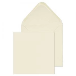Purely Invitation Envelopes Gummed 155 x 155mm Plain 100 gsm Cream Pack of 500