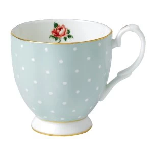 Royal Albert Polka rose ftd vintage mug 0.3ltr 10.5floz