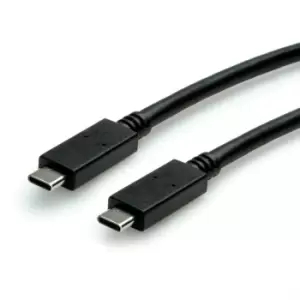 ROLINE 11.02.9052 USB cable 0.5 m USB 3.2 Gen 2 (3.1 Gen 2) USB B...