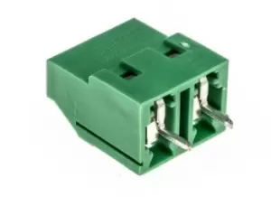 Phoenix Contact Gmkds 3/ 2-7,62 Terminal Block, Wire To Brd, 2Pos, 12Awg