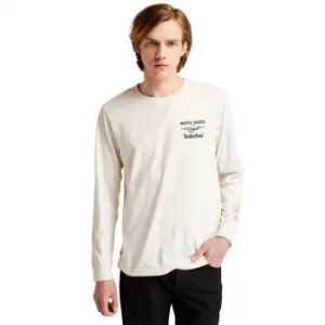 Moto Guzzi X Timberland Ls T-Shirt For Men In White, Size L