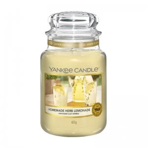 Yankee Candle Homemade Herb Lemonade Large Candle 623g