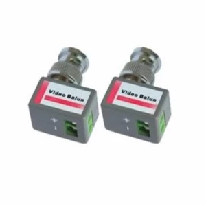 OYN-X BNC to Cat5 Right Angled Video Balun for CCTV Pair
