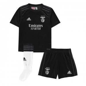adidas Benfica Away Mini Kit 2020-21 - Black