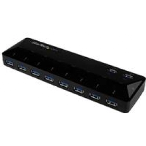 StarTech 10 Port USB 3.0 5 Gbps Hub 2x1.5a Charge And Sync Ports