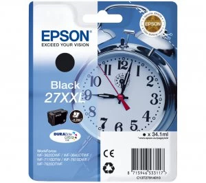 Epson 27XXL Alarm Clock Black Ink Cartridge