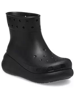 Crocs Classic Crush Boot - Black, Size 7, Women