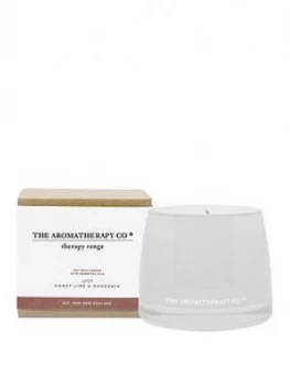 The Aromatherapy Co. Uplift Therapy Candle Sweet Lime & Mandarin