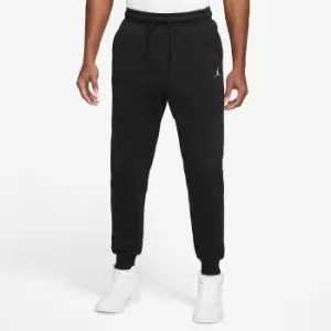Jordan M J Essential Fleece Pants, Black/white