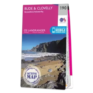 Map of Bude & Clovelly