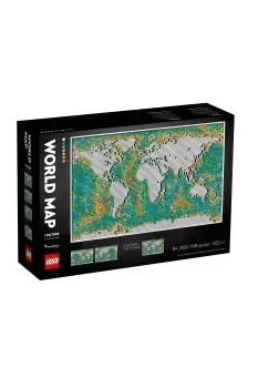 LEGO Art World Map - wilko
