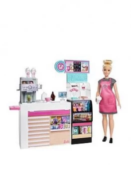 Barbie Coffee Shop And Doll