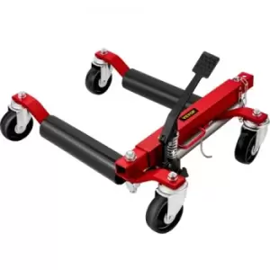 VEVOR Hydraulic Wheel Dolly 1500 lbs / 680 kg*1 pcs, Car Skate Vehicle Positioning Jack Foot Pump Hydraulic Tyre Lift Roller Dolly Hoist (Tyre Width 1