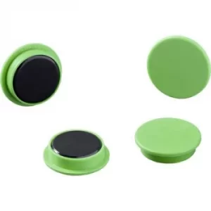 Durable Magnets 21mm 210P 4702 Bulk Pack Green