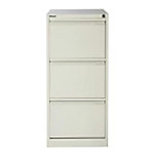 Bisley Filing Cabinet 1633-AB9 White 470 x 622 x 1,016 mm