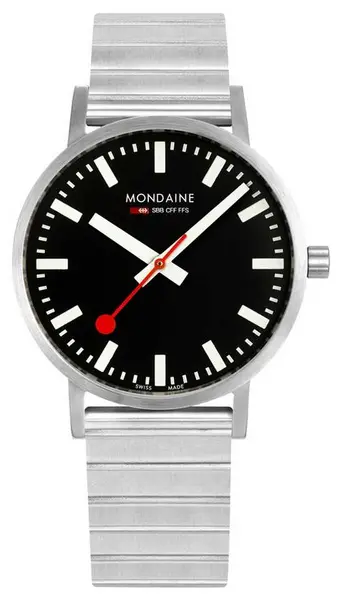 Mondaine A660.30360.16SBW Classic Metal 40mm Stainless Watch