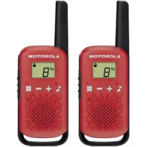Motorola Solutions TALKABOUT T42 rot PMR handheld transceiver 2 Piece set