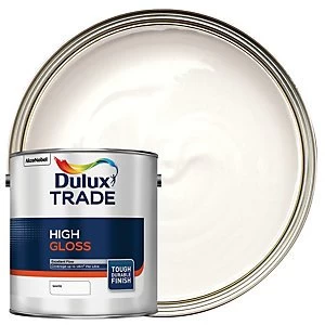 Dulux Trade High Gloss Paint - White 2.5L