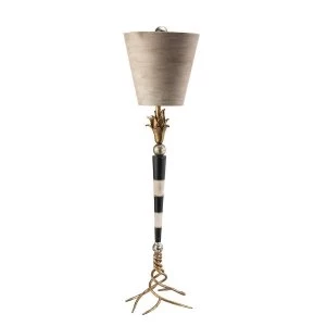 1 Light Table Lamp Black, Gold, E27