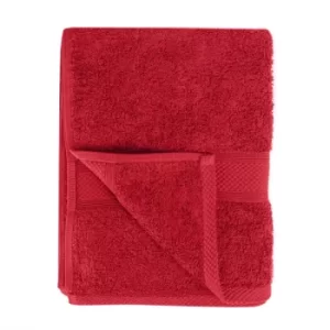 Victoria London Egyptian Cotton Towels 500GSM Hand Towel Red