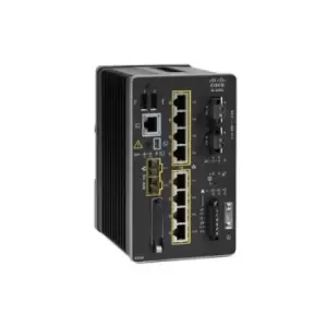 Cisco Catalyst IE-3200-8T2S-E network switch Managed L2/L3 Gigabit Ethernet (10/100/1000) Black