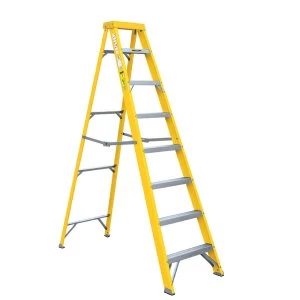 Draper Expert Fibreglass 7 Step Ladder