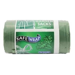 Safewrap Tie Handle Garden Refuse Sack Pack of 40 0464