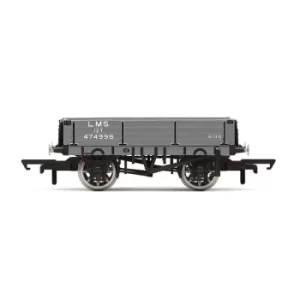 Hornby 3 Plank Wagon, LMS Era 3 Model Train