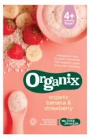 Organix Organic Strawberry and Banana Porridge 120g