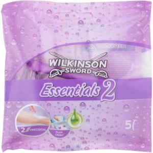 Wilkinson Sword Essentials 2 Disposable Razors 5 pcs For Her 5 pc