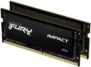 HyperX Fury Impact 16GB 2666MHz DDR4 Laptop RAM