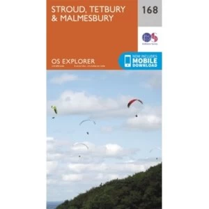 Stroud, Tetbury and Malmesbury by Ordnance Survey (Sheet map, folded, 2015)