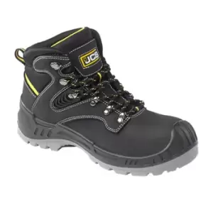 JCB Backhoe Black Safety Boot - Size 9