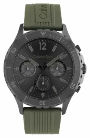Calvin Klein 25200119 Mens Quartz Chronograph Green Watch