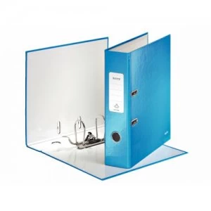Leitz Wow Lever Arch File A4 80mm Blue PK10