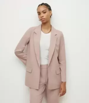 AllSaints Womens Aleida Tri Blazer, Pink, Size: 8
