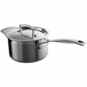 Le Creuset 16cm 3 Ply Stainless Steel Saucepan With Lid