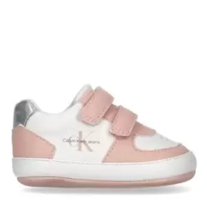 Calvin Klein Jeans CKJ Jean Crib Shoes Bb33 - Pink