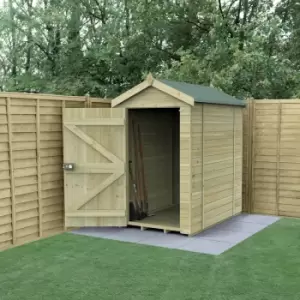 6' x 4' Forest Timberdale 25yr Guarantee Tongue & Groove Pressure Treated Windowless Apex Shed (1.93m x 1.33m)